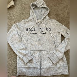 Hollister zip up jacket